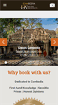 Mobile Screenshot of cambodiaholidayarchitects.net